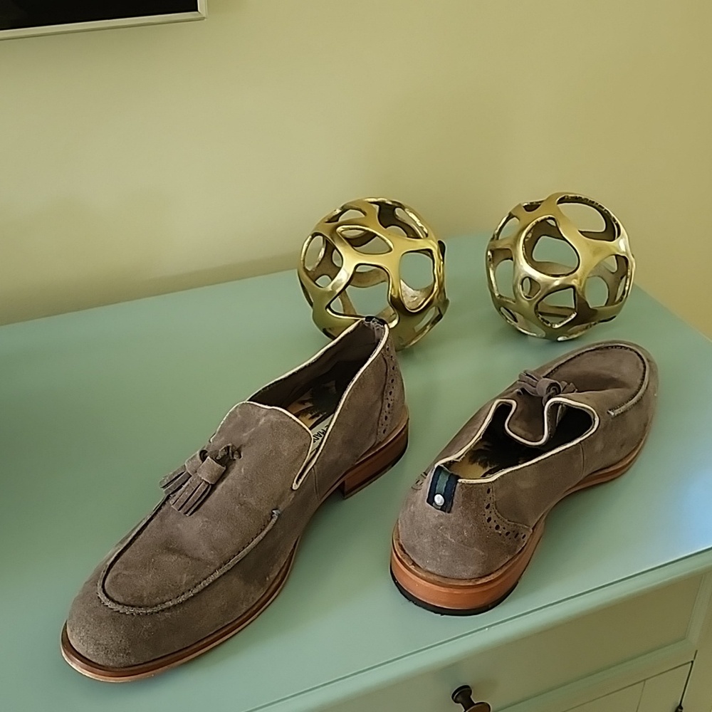 Steve Madden suede mens shoes